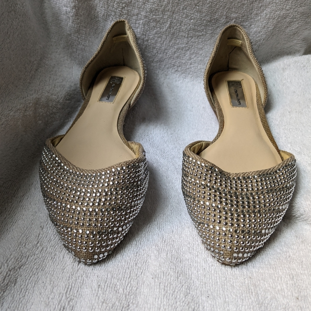 INC D'Orsay Rhinestone Flats
